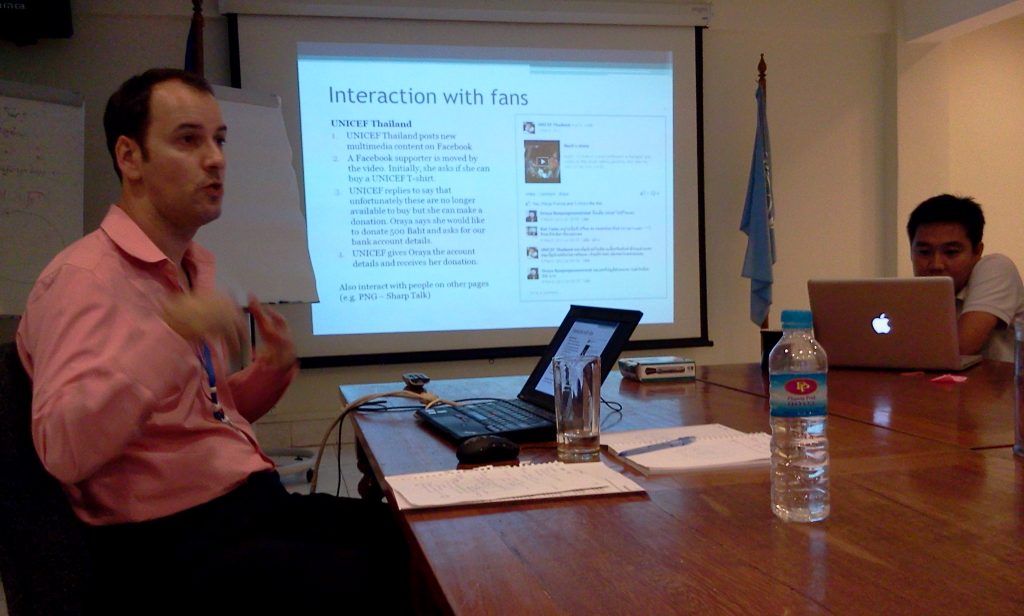 Unicef talks about their social media strategy