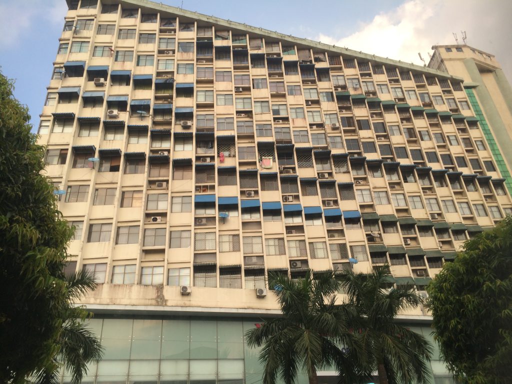 A building found in Yangon